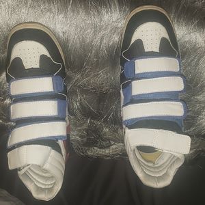 Sketchers+3.   8.5 women blue burgundy white